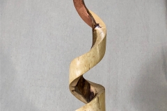 Cobra - White oak and copper leaf - 2019