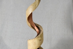 Cobra - White oak and copper leaf - 2019