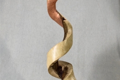Cobra - White oak and copper leaf - 2019