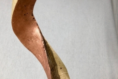 Cobra - White oak and copper leaf - 2019